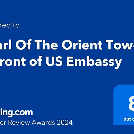 Pearl Of The Orient Tower, In Front Of Us Embassy Lägenhet Manila Exteriör bild